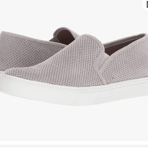 Steve Madden Grey Perforated Sneakers